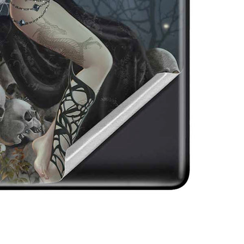 Gothic Queen with Silver Dragon by Nene Thomas Google Pixel 6 Pro Skin